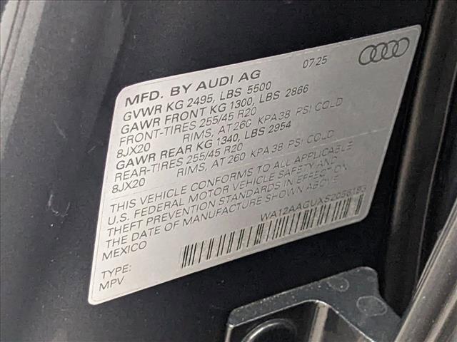 new 2025 Audi Q5 car, priced at $57,056