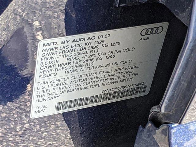 used 2022 Audi Q3 car, priced at $28,570