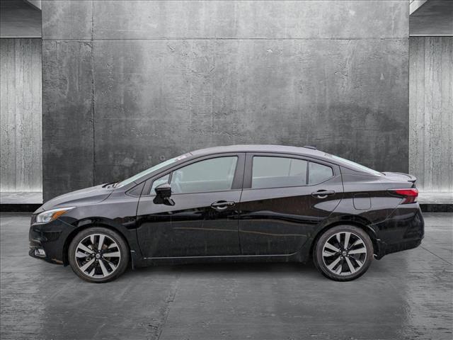 used 2021 Nissan Versa car, priced at $16,470