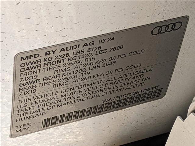 used 2024 Audi Q3 car, priced at $35,835