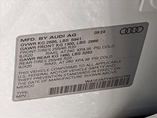 new 2025 Audi Q5 car, priced at $66,075