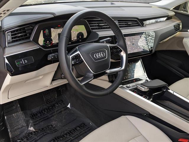 used 2024 Audi Q8 e-tron car, priced at $50,402