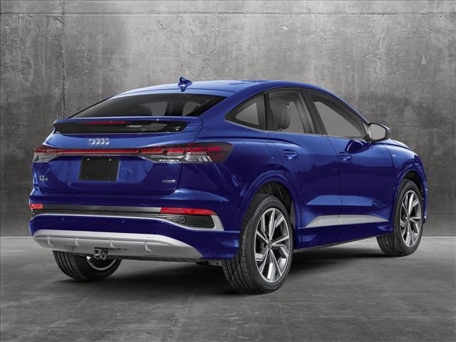 new 2025 Audi Q4 e-tron Sportback car, priced at $64,230