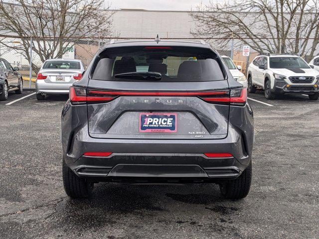 used 2024 Lexus NX 350 car, priced at $41,390