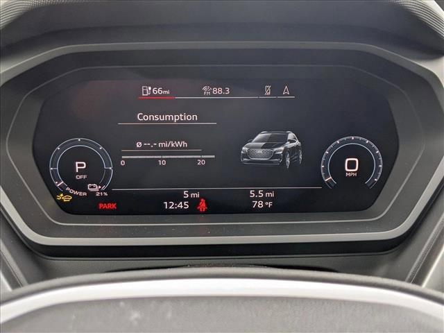 new 2025 Audi Q4 e-tron car, priced at $47,629