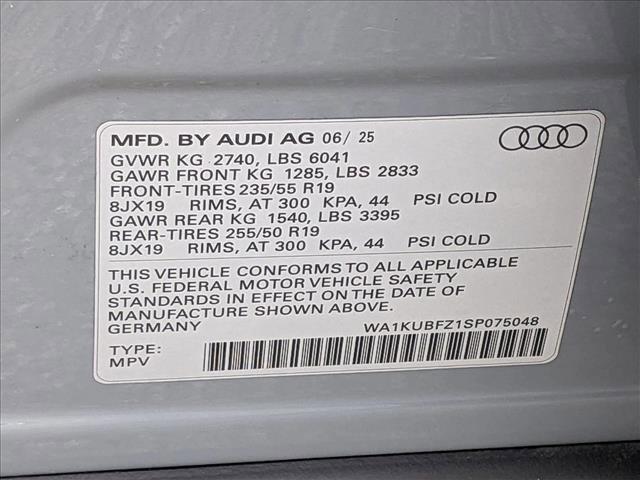 new 2025 Audi Q4 e-tron car, priced at $47,629