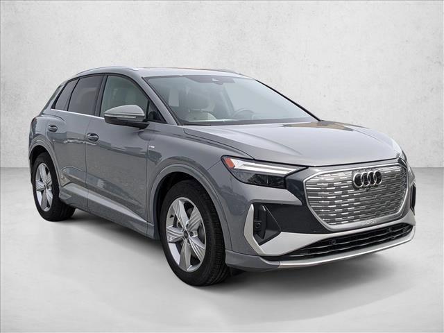 new 2025 Audi Q4 e-tron car, priced at $47,629