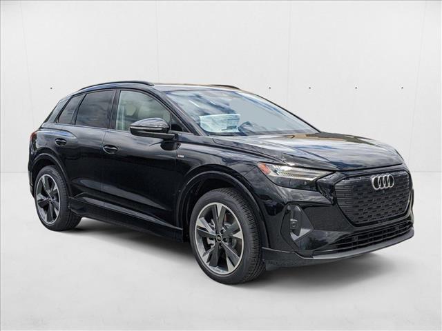 new 2025 Audi Q4 e-tron car, priced at $56,178