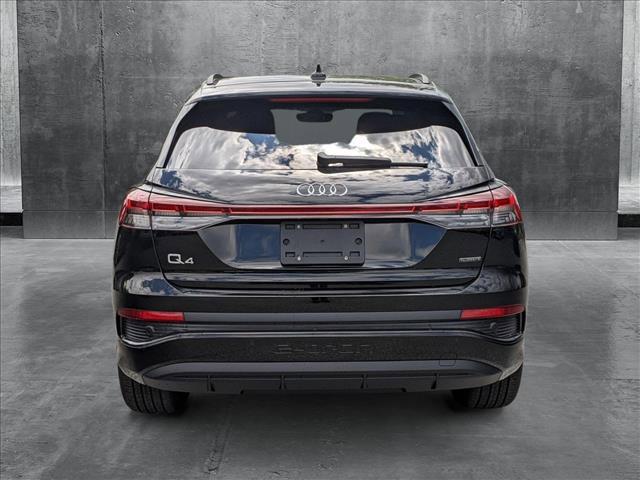new 2025 Audi Q4 e-tron car, priced at $58,546