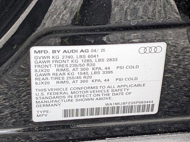 new 2025 Audi Q4 e-tron car, priced at $56,178