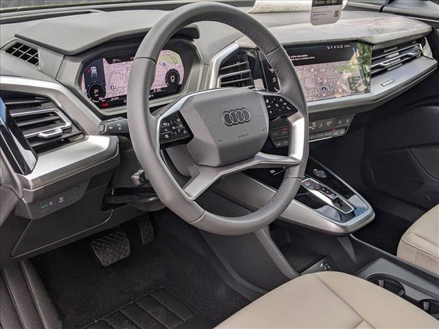 new 2025 Audi Q4 e-tron car, priced at $58,546