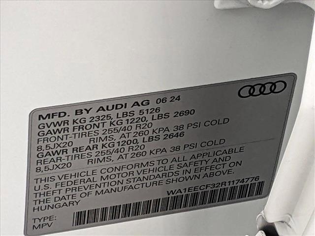 used 2024 Audi Q3 car, priced at $38,677