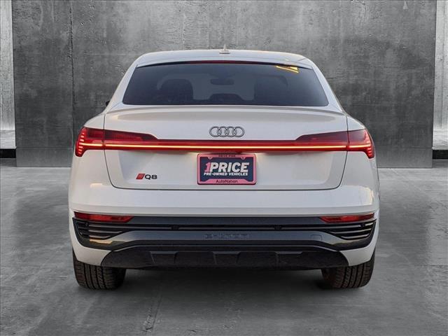 used 2024 Audi Q8 e-tron car, priced at $52,995