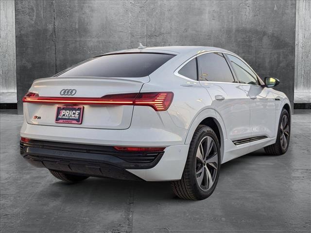 used 2024 Audi Q8 e-tron car, priced at $52,995