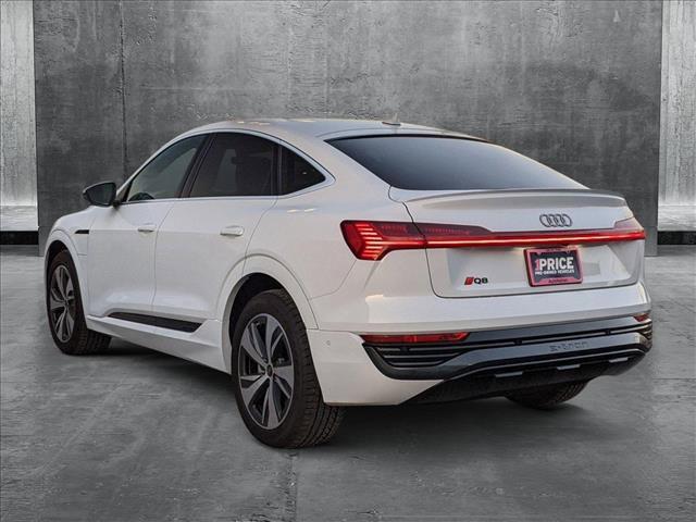 used 2024 Audi Q8 e-tron car, priced at $52,995