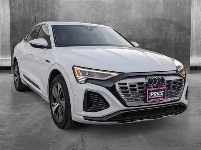 used 2024 Audi Q8 e-tron car, priced at $52,995