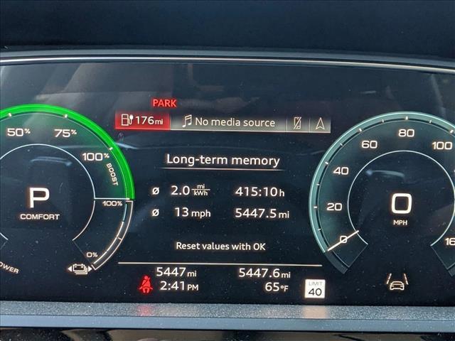 used 2024 Audi Q8 e-tron car, priced at $41,990