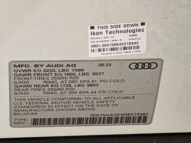 used 2024 Audi Q8 e-tron car, priced at $41,990