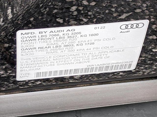 used 2022 Audi e-tron car, priced at $27,495