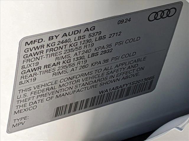 new 2025 Audi Q5 car, priced at $48,635