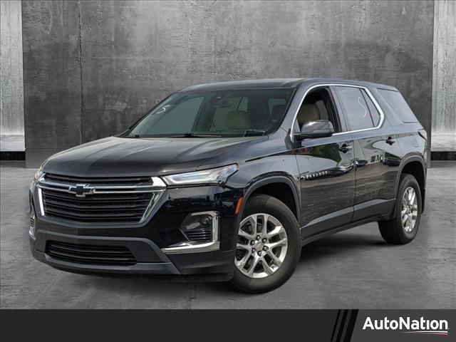 used 2022 Chevrolet Traverse car, priced at $29,475