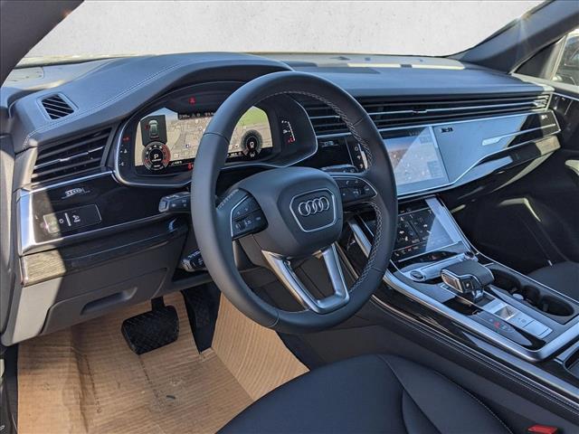 new 2025 Audi Q8 car, priced at $78,395