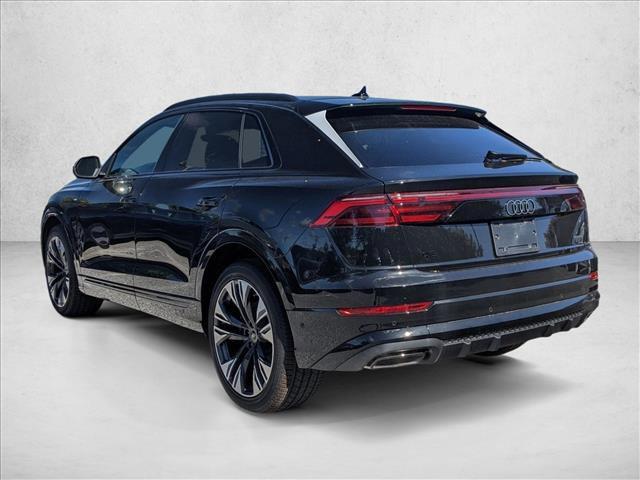 new 2025 Audi Q8 car, priced at $78,395