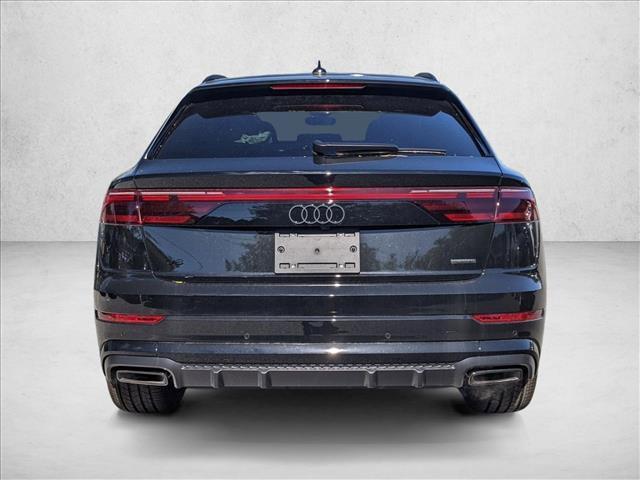 new 2025 Audi Q8 car, priced at $78,395