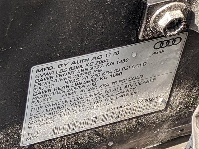 used 2021 Audi Q7 car, priced at $33,879