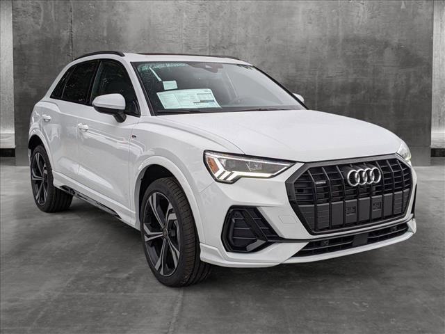 new 2024 Audi Q3 car, priced at $45,990