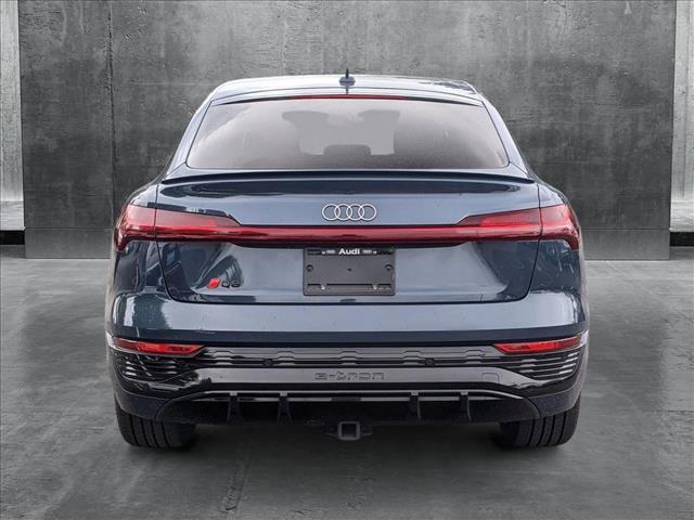 used 2024 Audi Q8 e-tron car, priced at $54,877