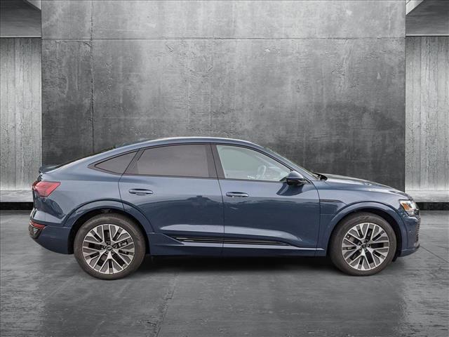 used 2024 Audi Q8 e-tron car, priced at $54,877