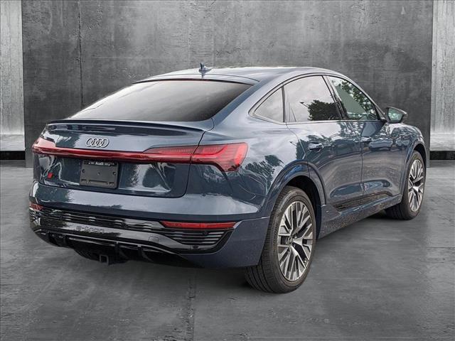 used 2024 Audi Q8 e-tron car, priced at $54,877