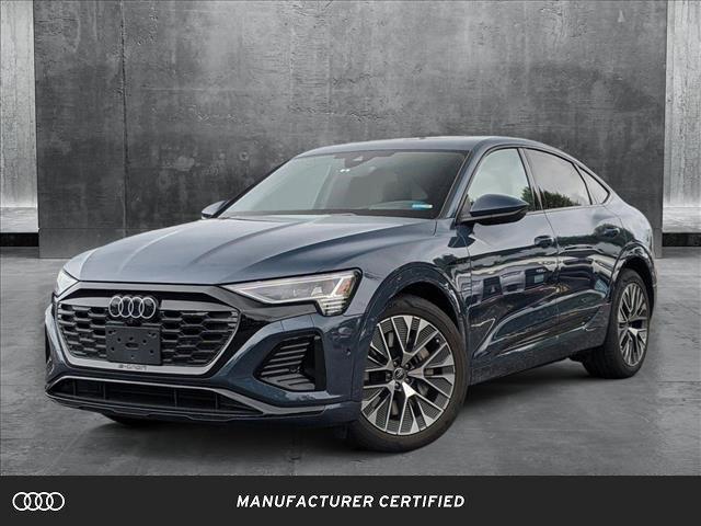 used 2024 Audi Q8 e-tron car, priced at $54,877