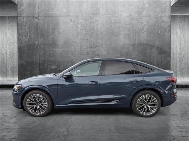 used 2024 Audi Q8 e-tron car, priced at $54,877