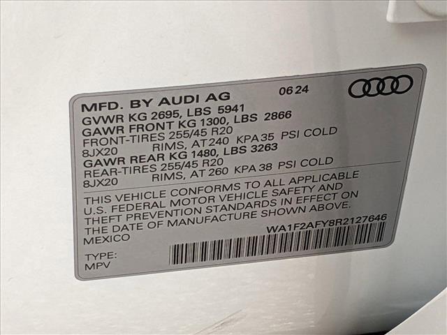 new 2024 Audi Q5 car, priced at $71,010