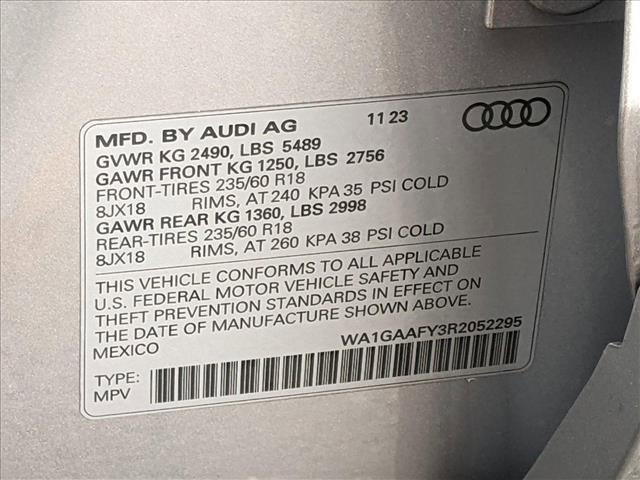 new 2024 Audi Q5 car, priced at $51,140