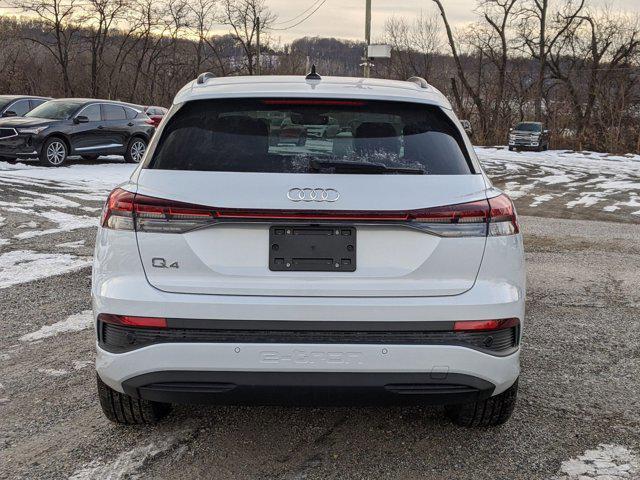 new 2025 Audi Q4 e-tron car, priced at $46,850