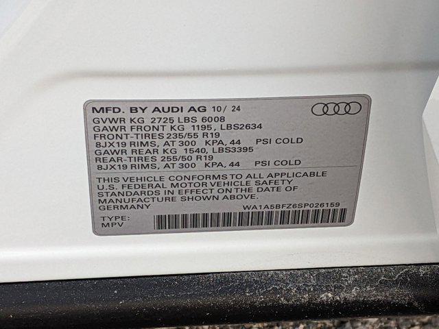 new 2025 Audi Q4 e-tron car, priced at $46,850