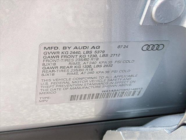 new 2024 Audi Q5 car, priced at $48,890