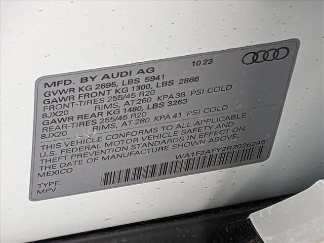 new 2024 Audi Q5 car, priced at $59,491