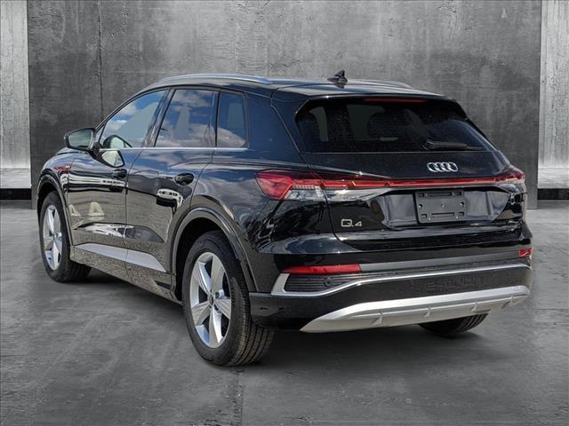 new 2025 Audi Q4 e-tron car, priced at $53,805