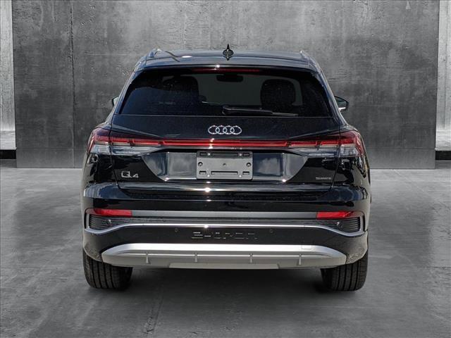 new 2025 Audi Q4 e-tron car, priced at $53,805