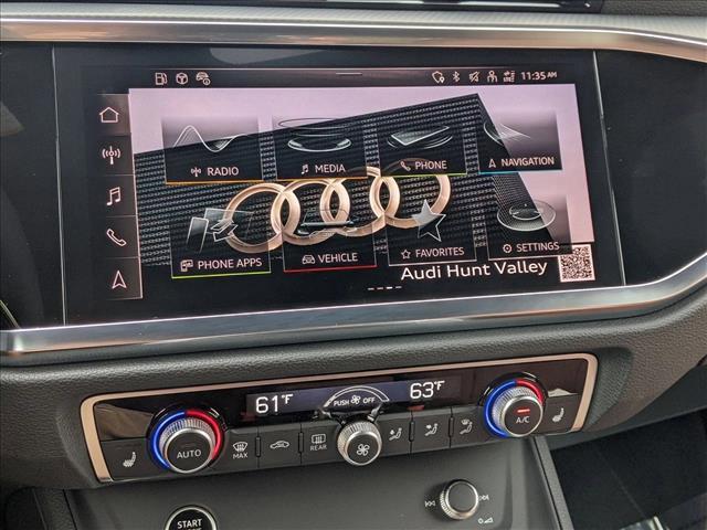 new 2025 Audi Q3 car, priced at $44,817
