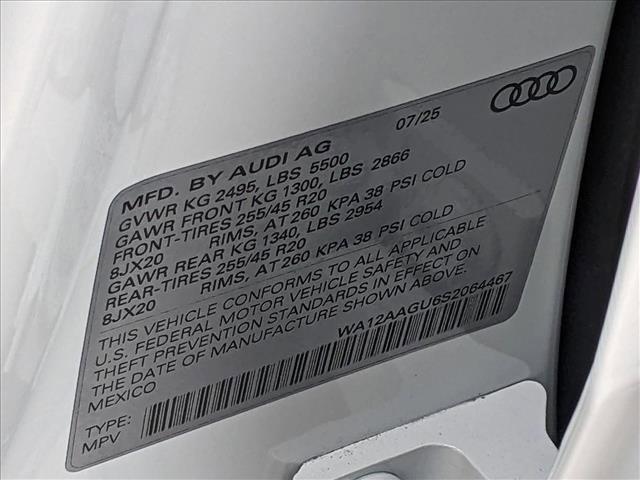 new 2025 Audi Q5 car, priced at $56,829