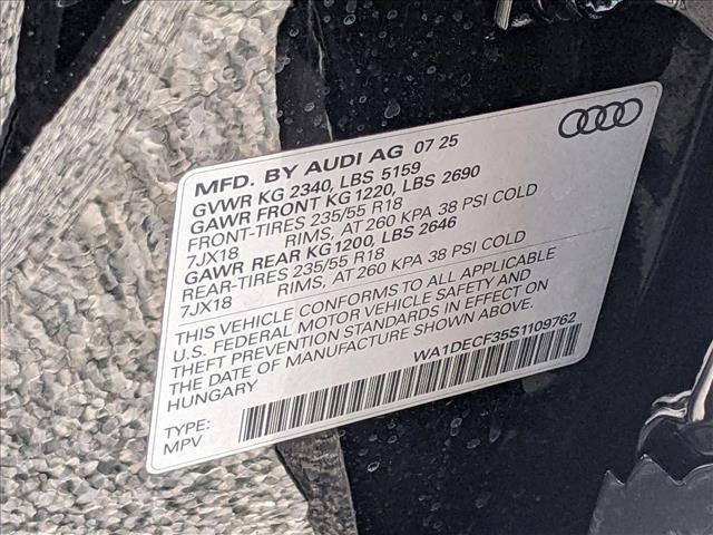 new 2025 Audi Q3 car, priced at $41,606