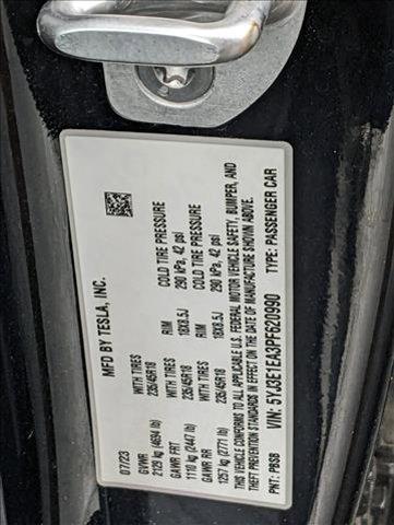 used 2023 Tesla Model 3 car, priced at $25,220