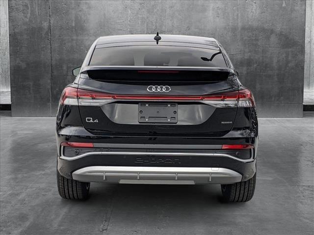 new 2025 Audi Q4 e-tron Sportback car, priced at $64,230