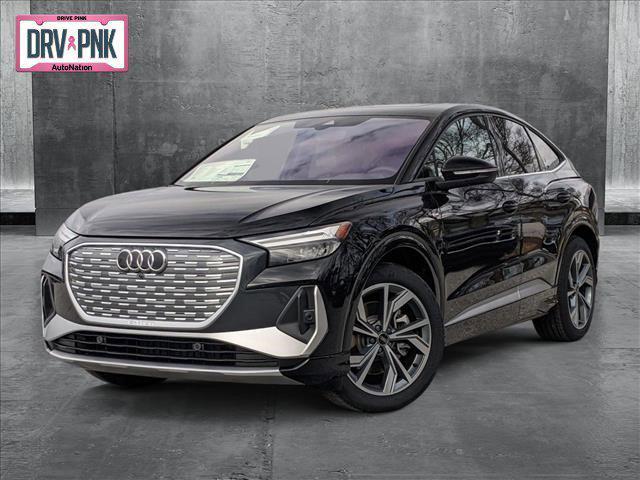 new 2025 Audi Q4 e-tron Sportback car, priced at $64,230