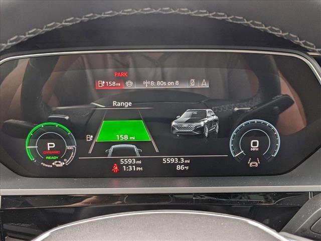 used 2024 Audi Q8 e-tron car, priced at $50,580